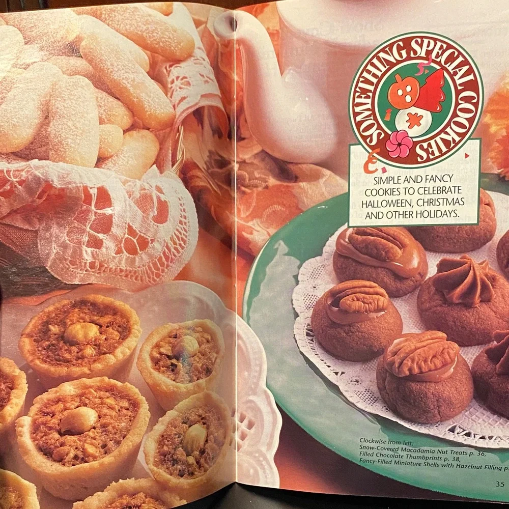 Pillsbury vintage cookbook magazines